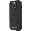 Etui Guess Leather 4G Stamped na iPhone 15 Pro Max - czarne