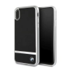 Etui BMW Signature Aluminium Stripe na iPhone X - czarne