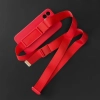 Rope Case silikonowe etui ze smyczą torebka smycz pasek do Xiaomi Poco M4 Pro 5G różowy
