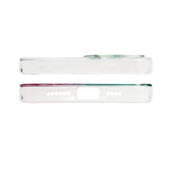 Marble Case etui do iPhone 12 żelowy pokrowiec marmur miętowy