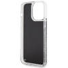 Etui Guess Liquid Glitter Marble na iPhone 14 Pro Max - czarne