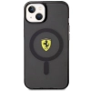 Etui Ferrari Translucent MagSafe na iPhone 14 Plus - czarne