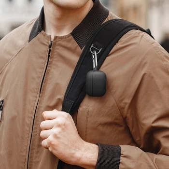 Etui UNIQ Vencer Silicone na AirPods Pro - szare