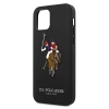 Etui U.S. Polo Assn. Embroidery Collection na iPhone 12 Pro Max - czarne
