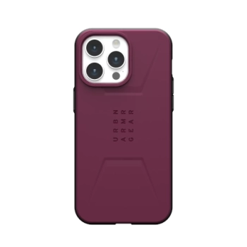Etui UAG Civilian MagSafe do iPhone 15 Pro Max - purpurowe