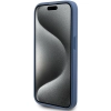 Etui Guess 4G Big Metal Logo na iPhone 15 Pro - niebieskie