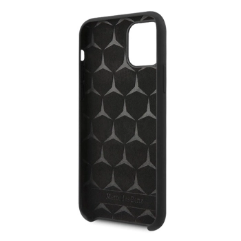 Etui Mercedes Silicone Line na iPhone 11 Pro hardcase - czarne