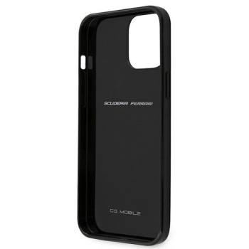 Etui Ferrari On Track Real Carbon na iPhone 12 Pro Max - czarne