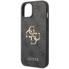 Etui Guess 4G Big Metal Logo na iPhone 15 Plus - szare