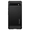 Etui Spigen Rugged Armor na Google Pixel 6A - czarny mat