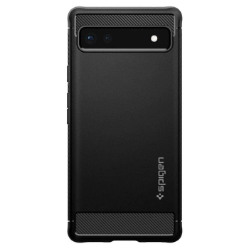 Etui Spigen Rugged Armor na Google Pixel 6A - czarny mat