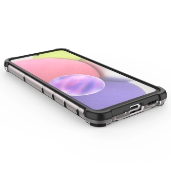 Honeycomb etui pancerny pokrowiec z żelową ramką Samsung Galaxy A33 5G przezroczysty
