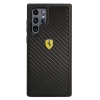 Etui Ferrari On Track Real Carbon na Samsung Galaxy S22 Ultra - czarne