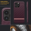 Etui Caseology Parallax Mag z MagSafe na iPhone 15 Pro - burgundowe