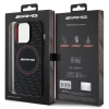 Etui AMG Silicone Carbon Pattern MagSafe na iPhone 15 Pro Max - czarne