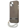 Etui Guess Translucent Strap na iPhone 13 - czarne