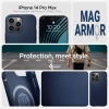 Etui Spigen Mag Armor na iPhone 14 Pro Max - niebieskie