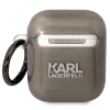Etui Karl Lagerfeld Karl's Head na AirPods 1/2 - czarne