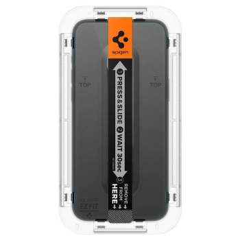 Szkło hartowane Spigen Glas.tR EZ Fit na iPhone 15 Pro Max - 2 szt.