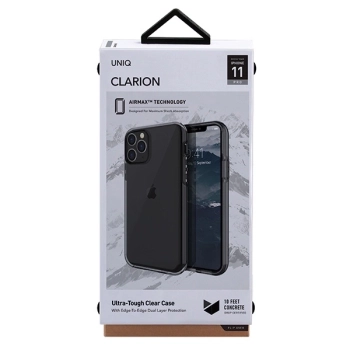 Etui Uniq Clarion na iPhone 11 Pro - czarne