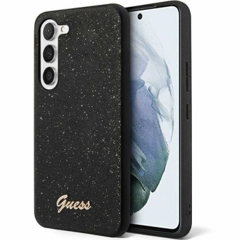 Etui Guess Glitter Script na Samsung Galaxy S24 - czarne