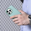 iCarer Litchi Premium Leather Case skórzane etui iPhone 14 Pro Max magnetyczne z MagSafe zielony (WMI14220712-GN)