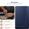 Etui Spigen Cyrill Kajuk Mag z MagSafe na iPhone 15 Pro Max - granatowe