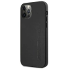 Etui AMG Leather Hot Stamped na iPhone 12 Pro Max - czarne