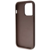 Etui Guess Crossbody 4G Metal Logo na iPhone 14 Pro Max - brązowe