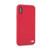 Etui BMW Silicone M Collection na iPhone X / Xs - czerwone
