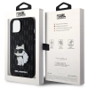 Etui Karl Lagerfeld Saffiano Monogram Choupette na iPhone 14 - czarne