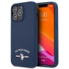Etui U.S. Polo Assn. Silicone Collection na iPhone 13 Pro / iPhone 13 - granatowe