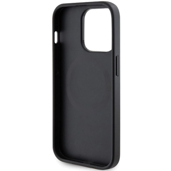Etui Guess Saffiano MagSafe na iPhone 14 Pro Max - czarne