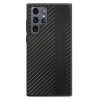 Etui AMG Carbon Stripe&Embossed na Samsung Galaxy S22 Ultra - czarne