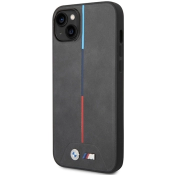 Etui BMW Quilted Tricolor na iPhone 14 Plus - szare