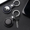 Dux Ducis zestaw 4x silikonowe etui brelok zawieszka case do lokalizatora Apple AirTag (4 kolory: czarny, zielony, różowy, niebieski)