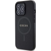 Etui Guess Saffiano MagSafe na iPhone 13 Pro Max - czarne