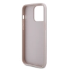 Etui Guess Leather 4G Diamond Triangle do iPhone 15 Pro Max - różowe