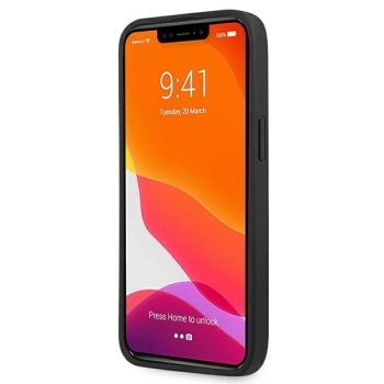 Etui Guess 4G Big Metal Logo na iPhone 13 Pro Max - szare