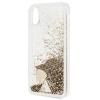 Etui Guess Glitter Charms na iPhone X / Xs - złote