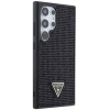 Etui Guess Rhinestone Triangle na Samsung Galaxy S24 Ultra - czarne