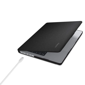 Etui Spigen Urban Fit na Macbook Pro 14'' 2021-2023 - czarne