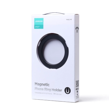 Joyroom pierścień magnetyczny uchwyt do smartfona / tabletu czarny (JR-Mag-M1)
