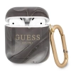 Etui Guess Marble Collection na AirPods 1/2 - szary