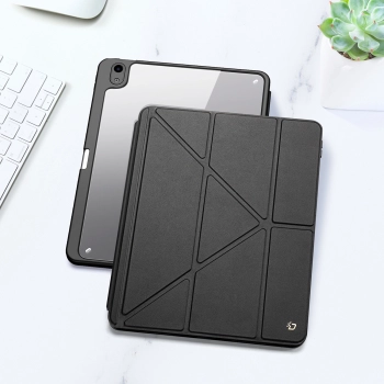 Dux Ducis Magi etui do iPad Air (5. generacji) / (4. generacji) pokrowiec smart cover z podstawką i schowkiem na Apple Pencil czarny