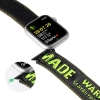 Dux Ducis Strap (Outdoor Version) pasek Apple Watch Ultra, SE, 9, 8, 7, 6, 5, 4, 3, 2, 1 (49, 45, 44, 42 mm) nylonowa opaska bransoleta czarno-zielony