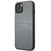 Etui Guess Saffiano Strap na iPhone 13 mini - szare