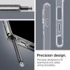 Etui Spigen Liquid Crystal na Samsung Galaxy S24 Ultra - przezroczysto-brokatowe