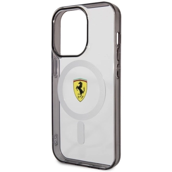 Etui Ferrari Outline MagSafe na iPhone 14 Pro - przezroczyste