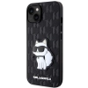Etui Karl Lagerfeld Saffiano Monogram Choupette na iPhone 14 - czarne